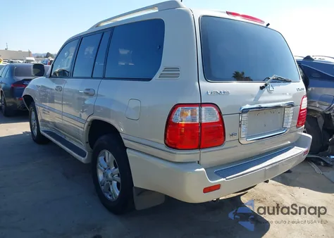 2003 Lexus Lx 470 z USA, uszkodzony, nr VIN JTJHT00W833528870